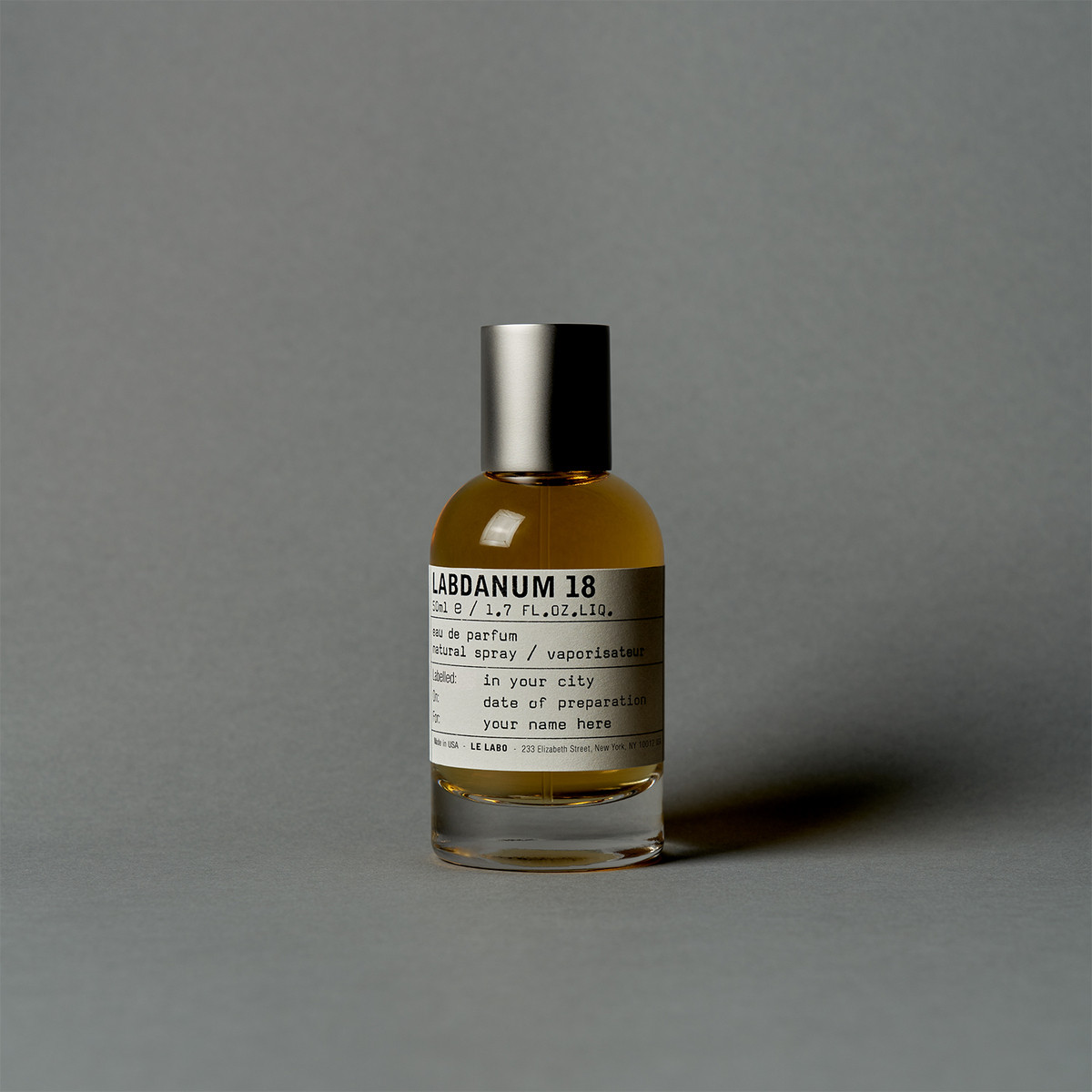 LABDANUM 18 | Eau De Parfum | Le Labo Fragrances