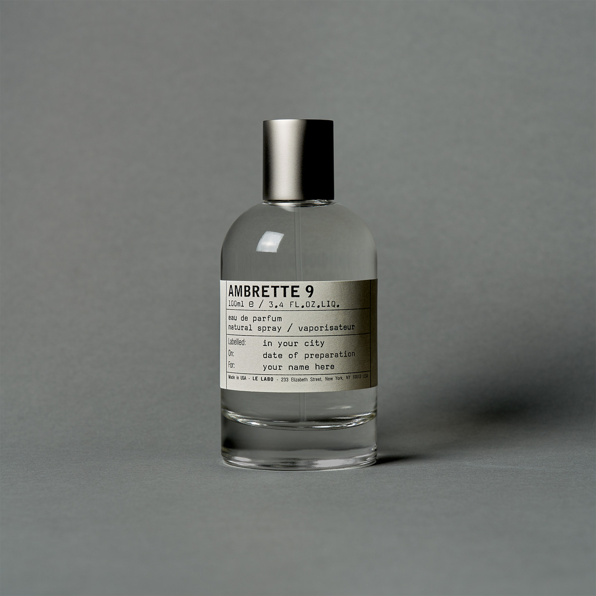 AMBRETTE 9 | Eau De Parfum | Le Labo Fragrances