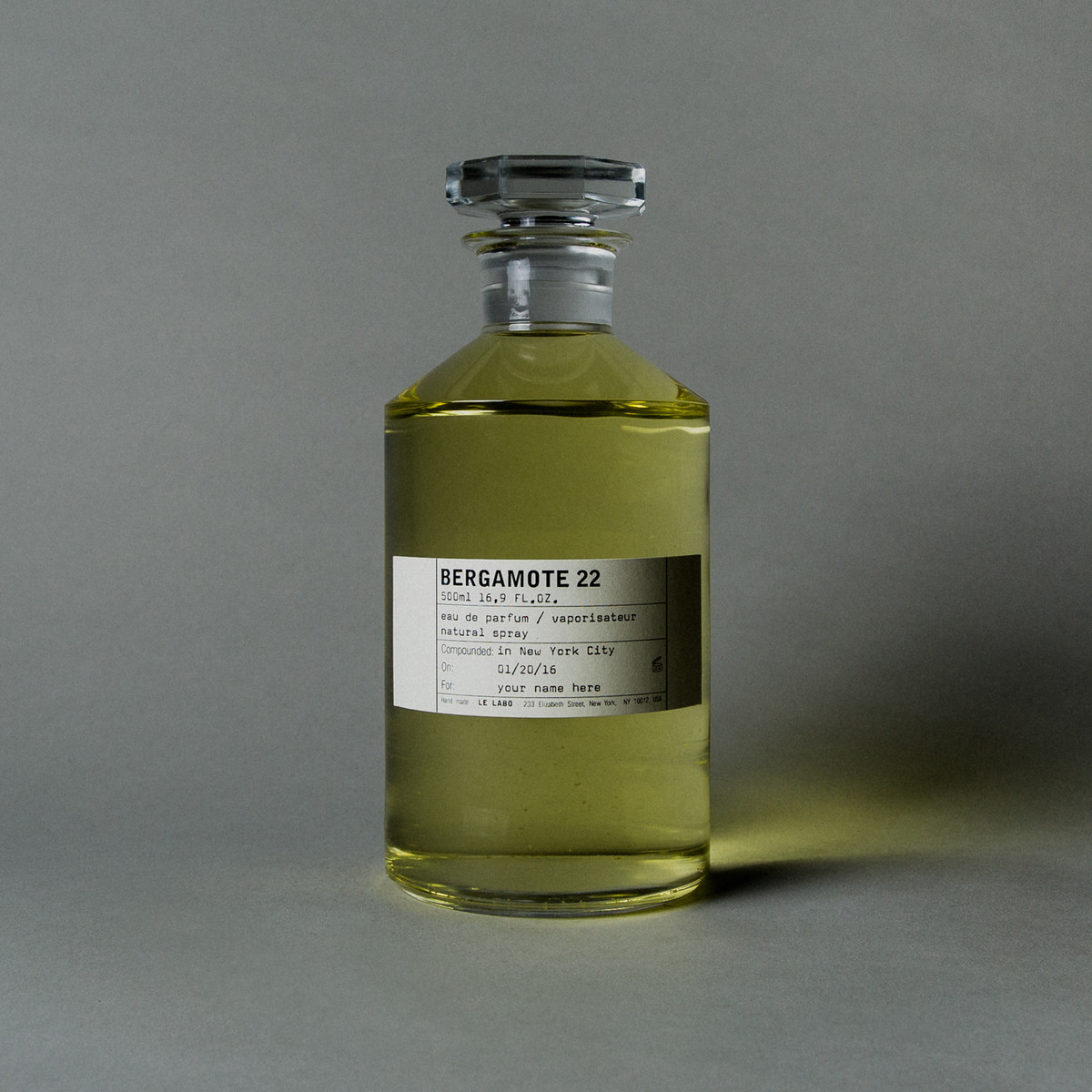 BERGAMOTE 22 | Le Labo Fragrances