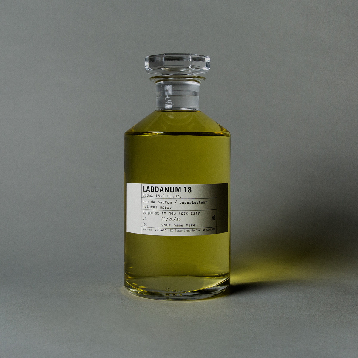 LABDANUM 18 | Eau De Parfum | Le Labo Fragrances