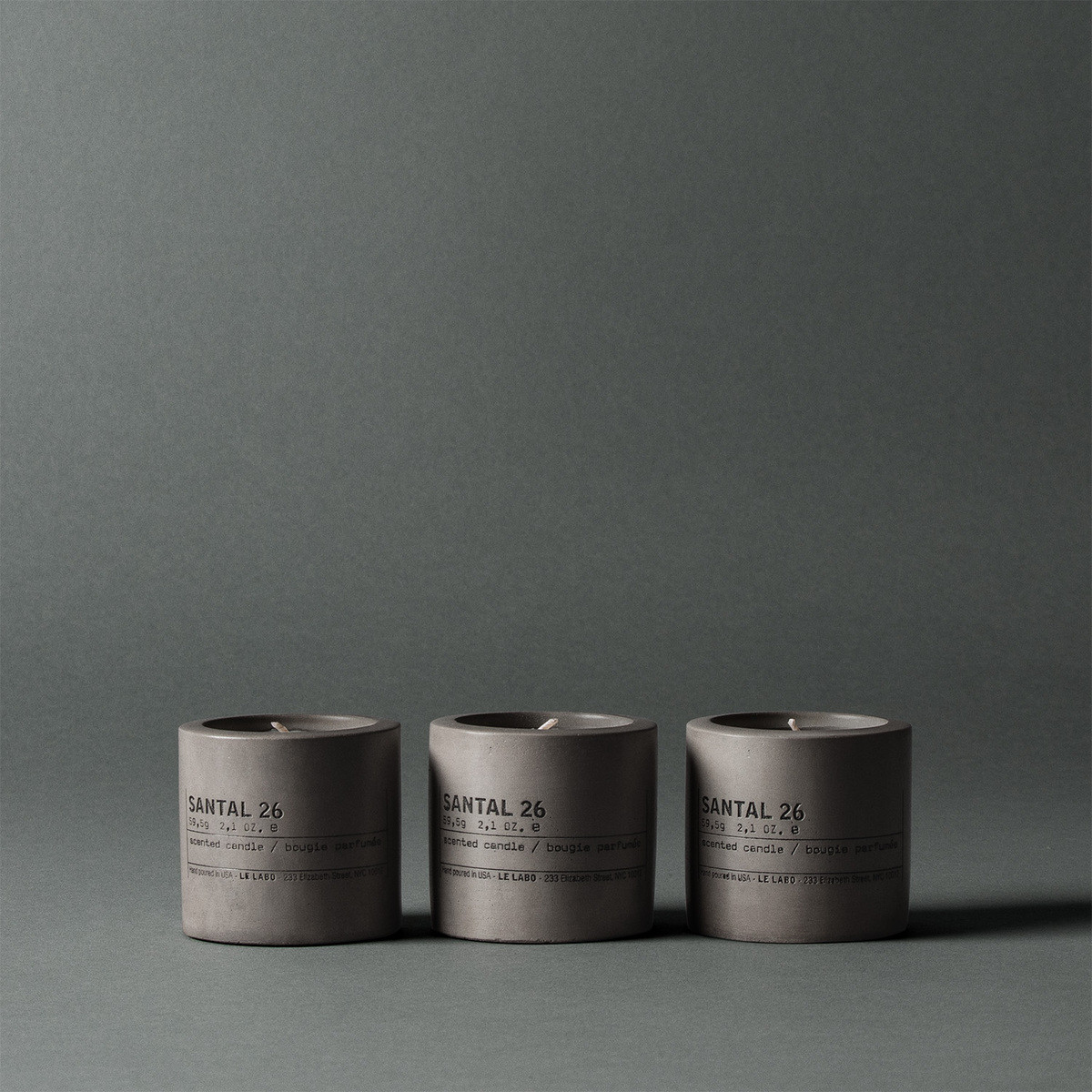 SANTAL 26 | Concrete Votives | Le Labo Fragrances