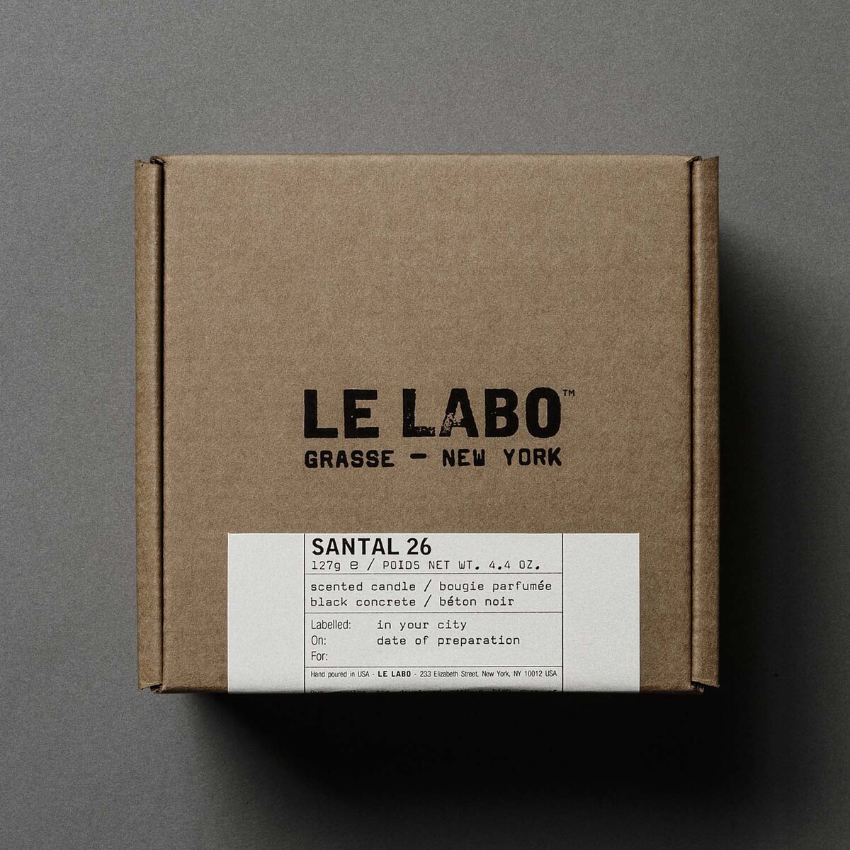 SANTAL 26 | Home Fragrance | Le Labo Fragrances