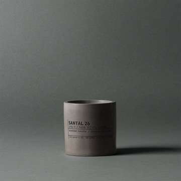 SANTAL 26 | Medium Black Concrete Candle | Le Labo Fragrances
