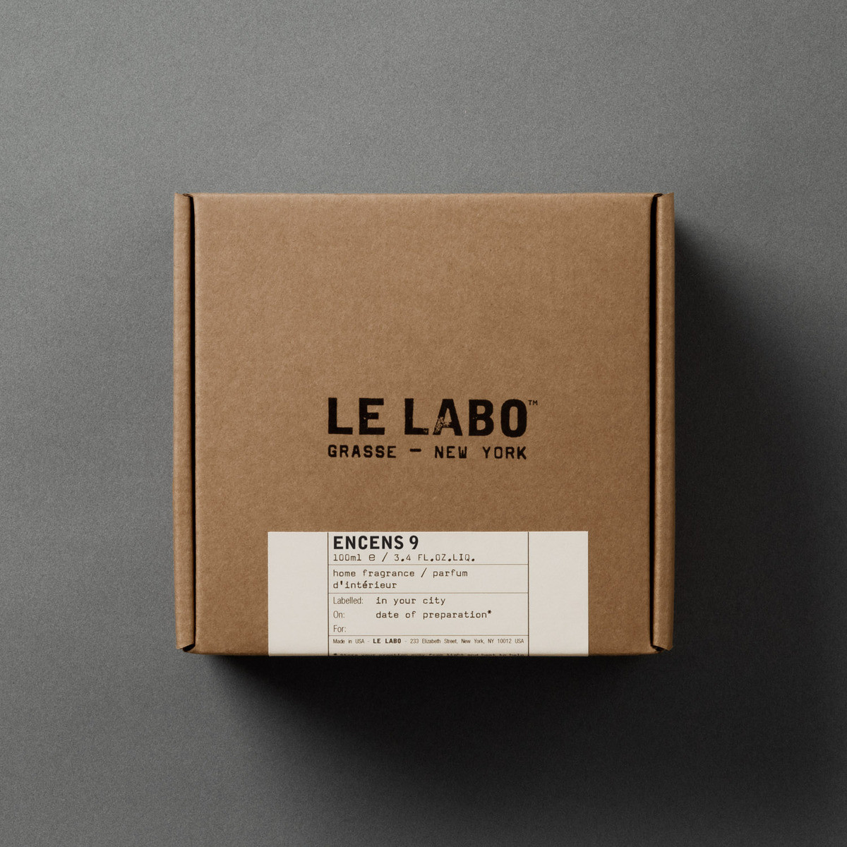 ENCENS 9 | Classic Candle | Le Labo Fragrances