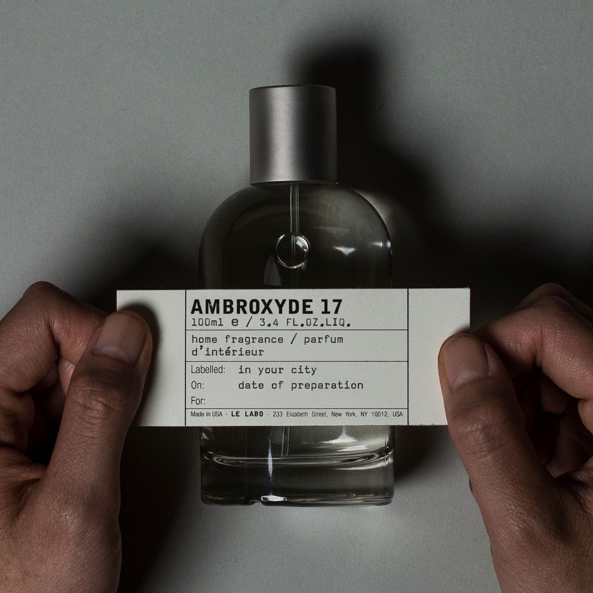 AMBROXYDE 17 | Classic Candle | Le Labo Fragrances